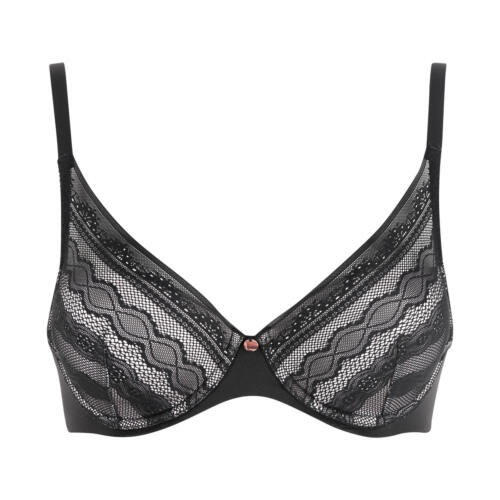 FEMILET KRISTEN MOULD W. PAD. BH (Black, 85C)