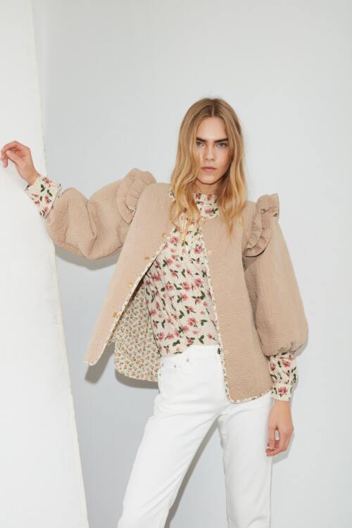 SOFIE SCHNOOR JAKKE 213218 7001 (Sand, M)