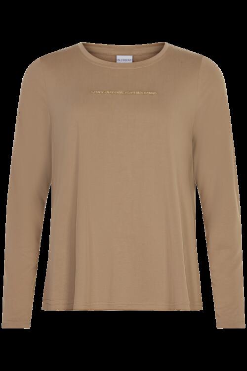 IN FRONT LILI T-SHIRT 14601 825 (Camel, XXL)
