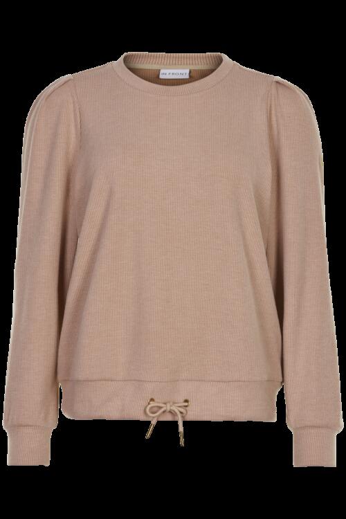 IN FRONT MUDY BLUSE 14592 825 (Camel, XL)