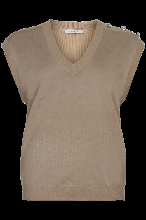 IN FRONT CAMILLE VEST 14656 825 (Camel, M)