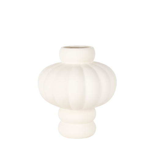 Louise Roe Balloon Vase 02 Raw White