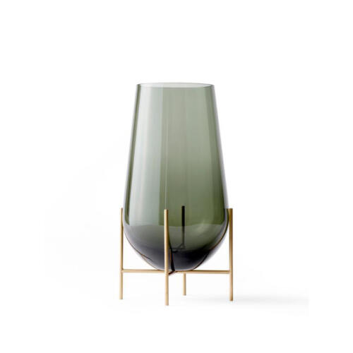 Menu Echasse Vase M Smoke / Brass