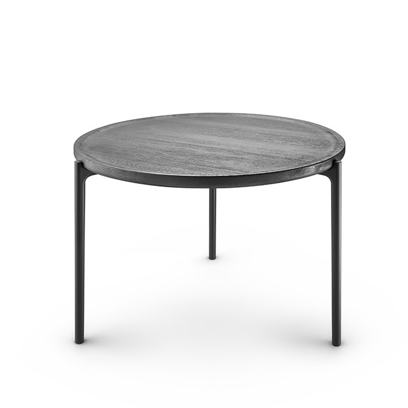 Eva Solo Savoye sofabord Sortbejdset eg Ø 60 cm