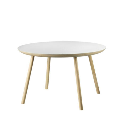FDB Møbler D105 Gesja Sofabord Eg Linoleum Mushroom