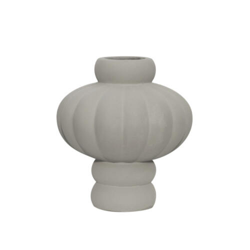 Louise Roe Balloon Vase 02 Sanded Grey