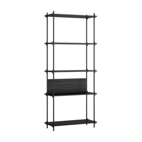 Moebe Reolsystem 03 Tall Single (Sort)