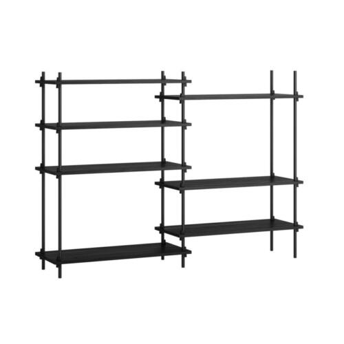 Moebe Reolsystem 06 Medium Double (Sort)
