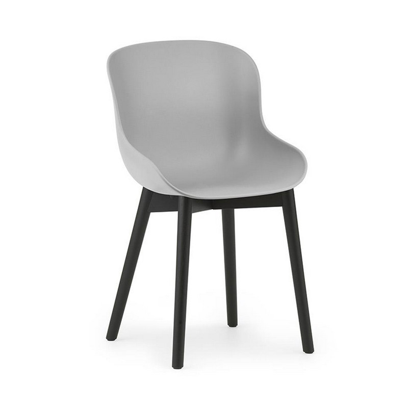 Normann Copenhagen Hyg stol sort eg/Grå