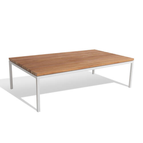 Skargaarden Bönan Lounge Table small Light grey and teak
