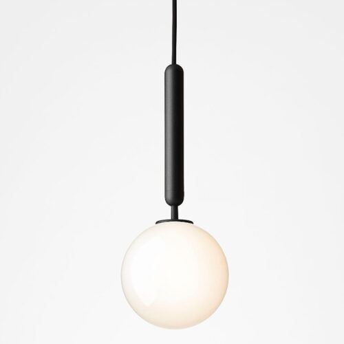 Nuura Miira 1 Lampe Rock Grey/Opal Hvid