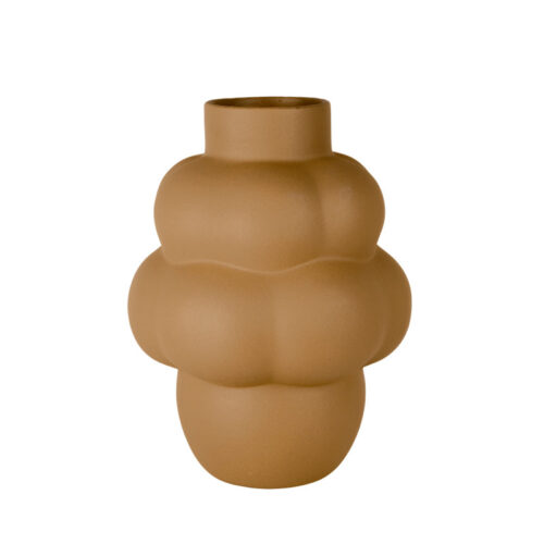 Louise Roe Balloon Vase 04 Sanded Ocker