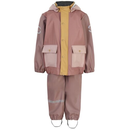 Mikk-Line Regntøj Mix PU, sæt - TWI. MAUVE - 104