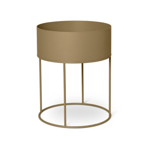 Ferm Living Plantekasse Rund Olive