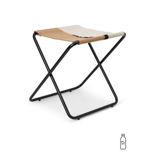 Ferm Living Desert Stool Black/Soil