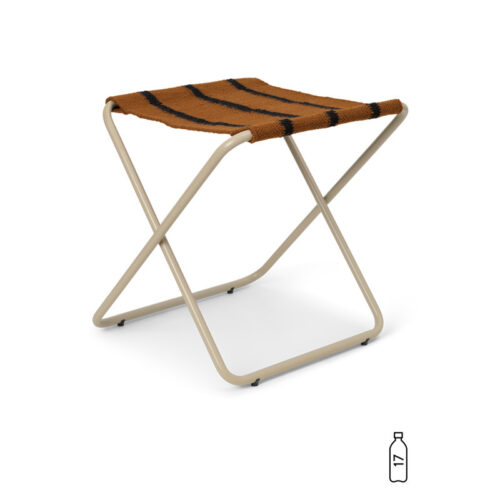 Ferm Living Desert Stool Cashmere/Stripe