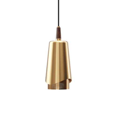 Menu Umanoff Pendant Brass, Walnut