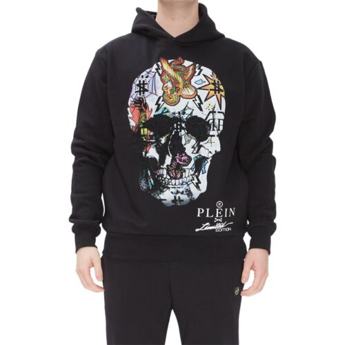 Philipp Plein - UJB0056 Hoodie Tattoo Skull
