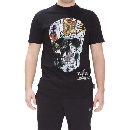 Philipp Plein - UTK0129 Tattoo Skull Tee