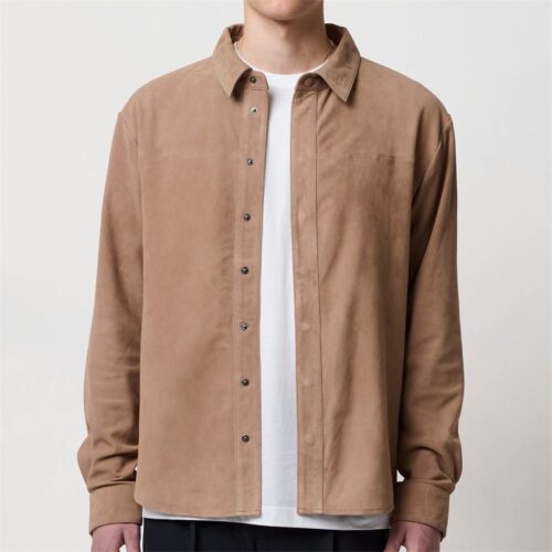 Bruuns Bazaar - Suede Barley Shirt