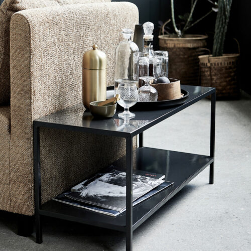 House Doctor Sidebord Fari, Sort