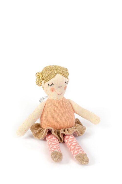 Smallstuff Aktivitets ballerina -peach /gold