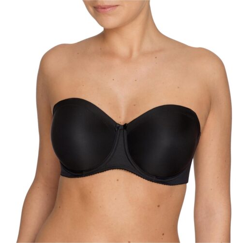 PrimaDonna SATIN STROPLØS BH 0161331 S (Black, 80C)