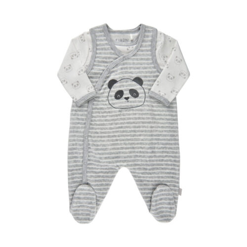 Fixoni Body LS w.Romper - 1236 - 44