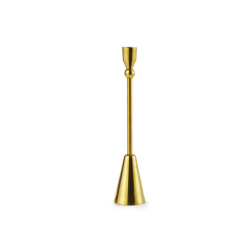 Normann Copenhagen Pirouette lysestage 1 messing Høj