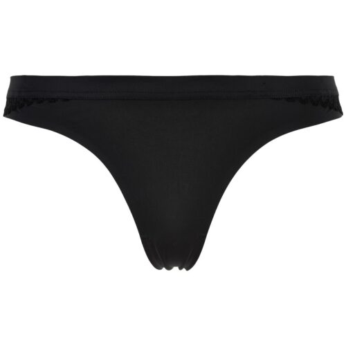 TRIUMPH AURA SPOTLIGHT HIGH LEG STRING 10207998 0004 (Black, 44)