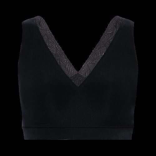 CHANTELLE SOFT STRETCH PADDED TOP LACE C11G10-011 (Black, M/L)