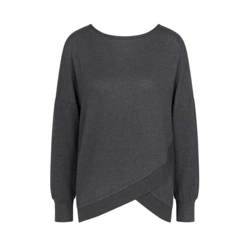 TRIUMPH SWEATER 01 10206024 MO34 (Dark Grey Melange, 36)