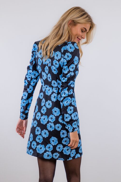 NEO NOIR RUBY POPPY KJOLE 157590 141 (Navy, 34)