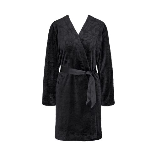 TRIUMPH ROBES COZY MORGENKÅBE 10209616 0004 (Black, 36/38)