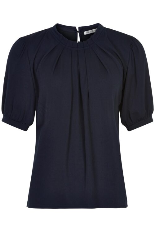 IN FRONT GRAZIA BLUSE 14852 591 (Navy, XL)