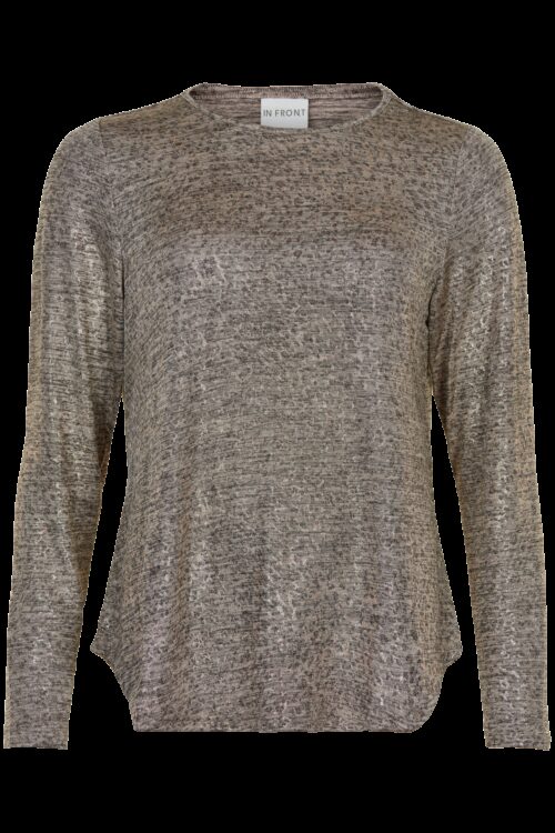 IN FRONT ALISON BLUSE 14745 191 (Sand 191, L)