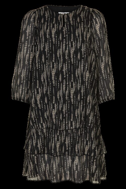 IN FRONT MARIAH LAYER KJOLE 14720 999 (Black 999, M)