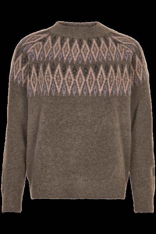 IN FRONT LOULOU JUMPER 14650 860 (Bark 860, XXL)