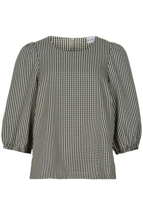 IN FRONT SELMA BLUSE 14802 999 (Black 999, M)