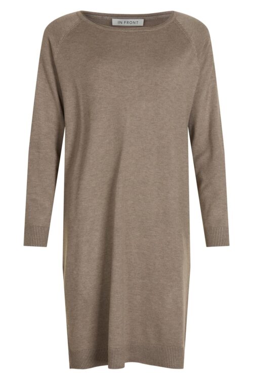 IN FRONT CAMILLE STRIK KJOLE 14815 815 (Cafe Latte 815, XL)