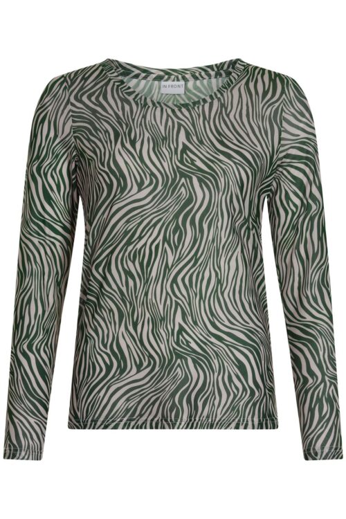 IN FRONT MESH T-SHIRT 14836 615 (Green 615, XXL)