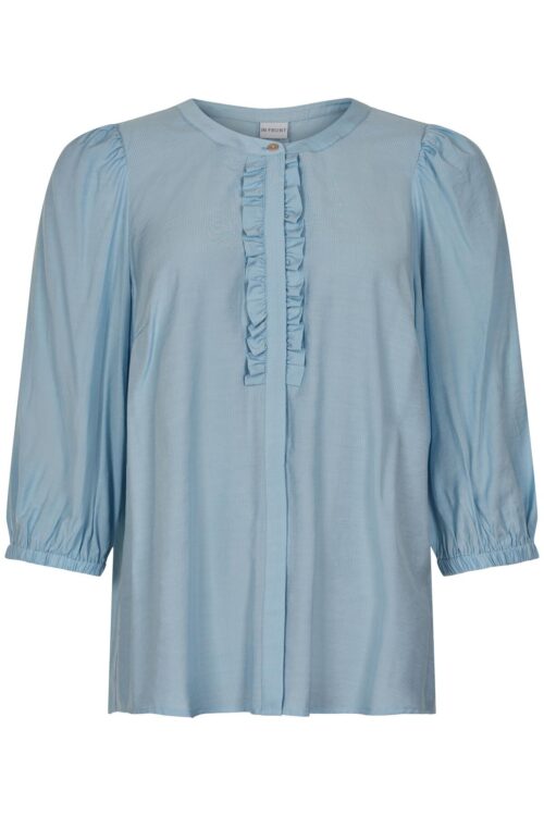 IN FRONT SASSELINE BLUSE 14825 505 (Light Blue 505, S)