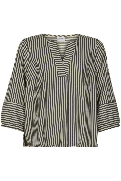 IN FRONT SHIRLEY BLUSE 14831 999 (Black 999, XL)