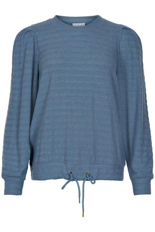 IN FRONT COSY BLUSE 14842 501 (Blue 501, L)