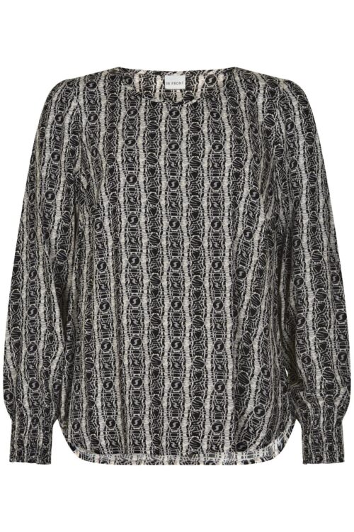 IN FRONT TRAVIS BLUSE 14892 999 (Black 999, XXL)