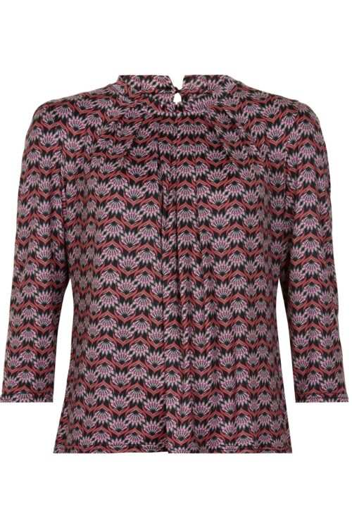 IN FRONT GRAZIA BLUSE 14876 999 (Black 999, M)