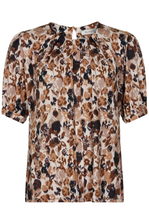IN FRONT MARCIA BLUSE 14874 801 (Brown 801, S)