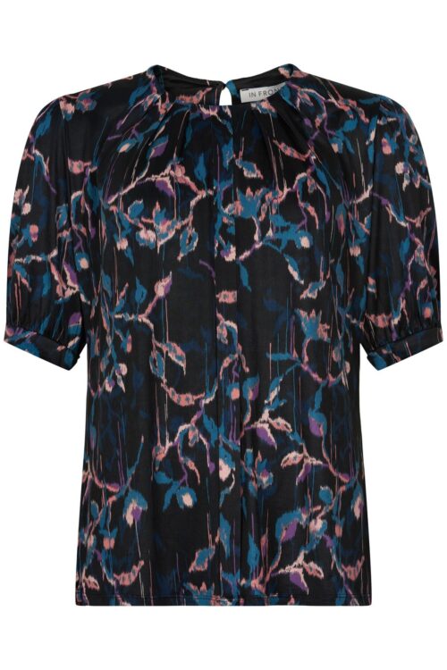 IN FRONT MARCIA BLUSE 14882 999 (Black 999, XXL)