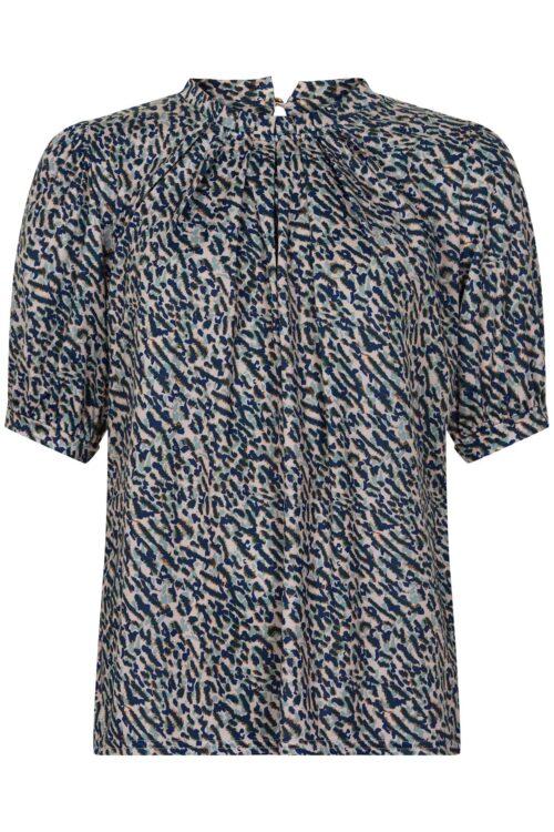 IN FRONT GRAZIA BLUSE 14861 501 (Blue 501, M)
