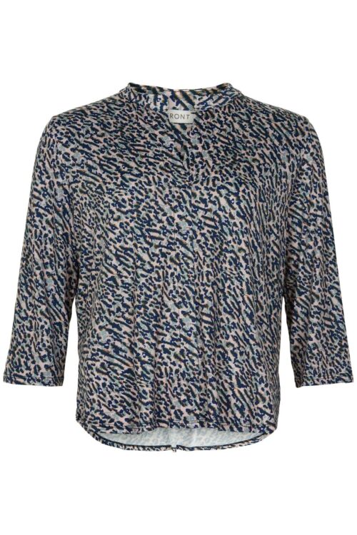 IN FRONT DIA BLUSE 14862 501 (Blue 501, XXL)
